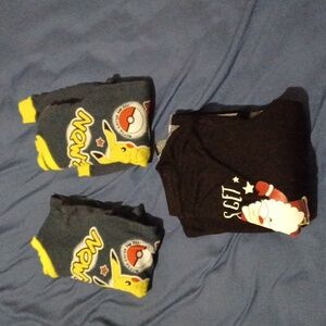 Bundle Of 3 Kids Pajamas Sets Size 8